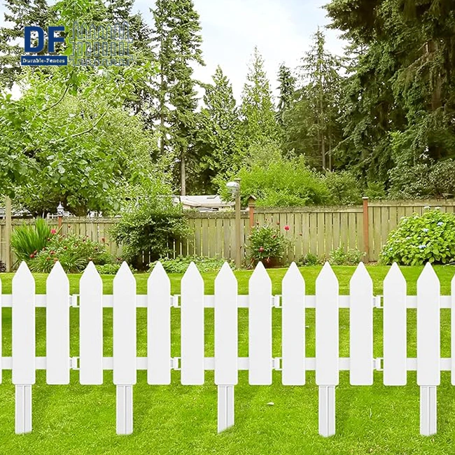 Picket Fence Lawn Edging